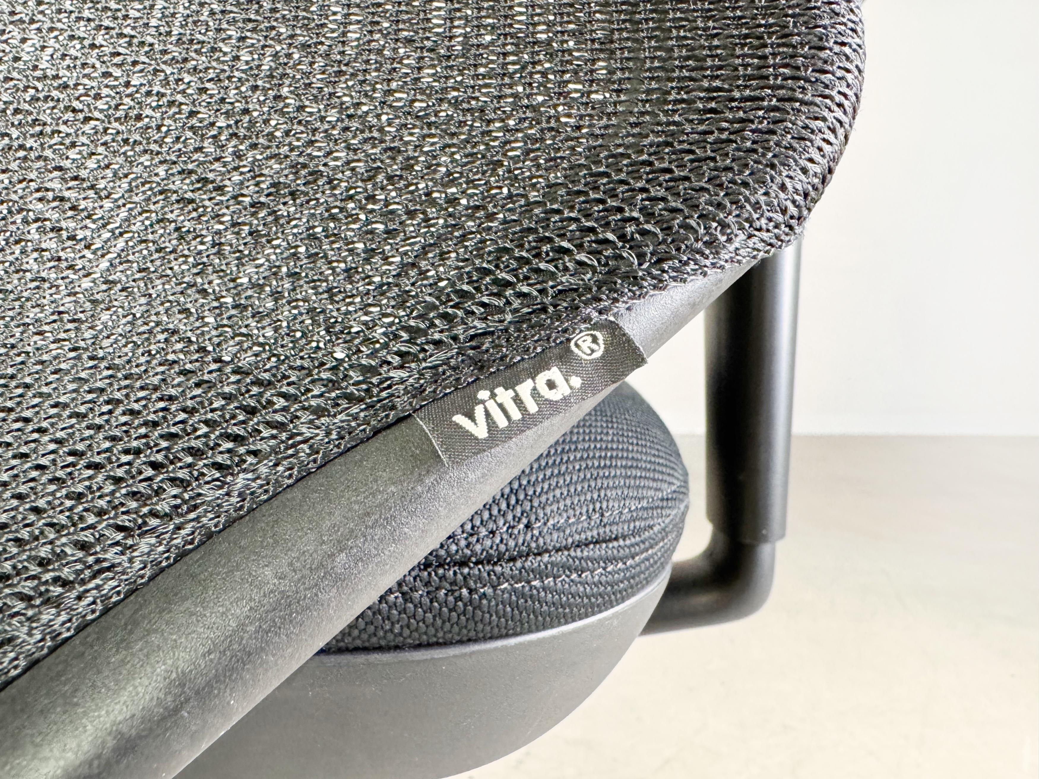 6x Vitra Medapal Bürostuhl mit Armlehnen Chefsessel Design Stuhl Tela