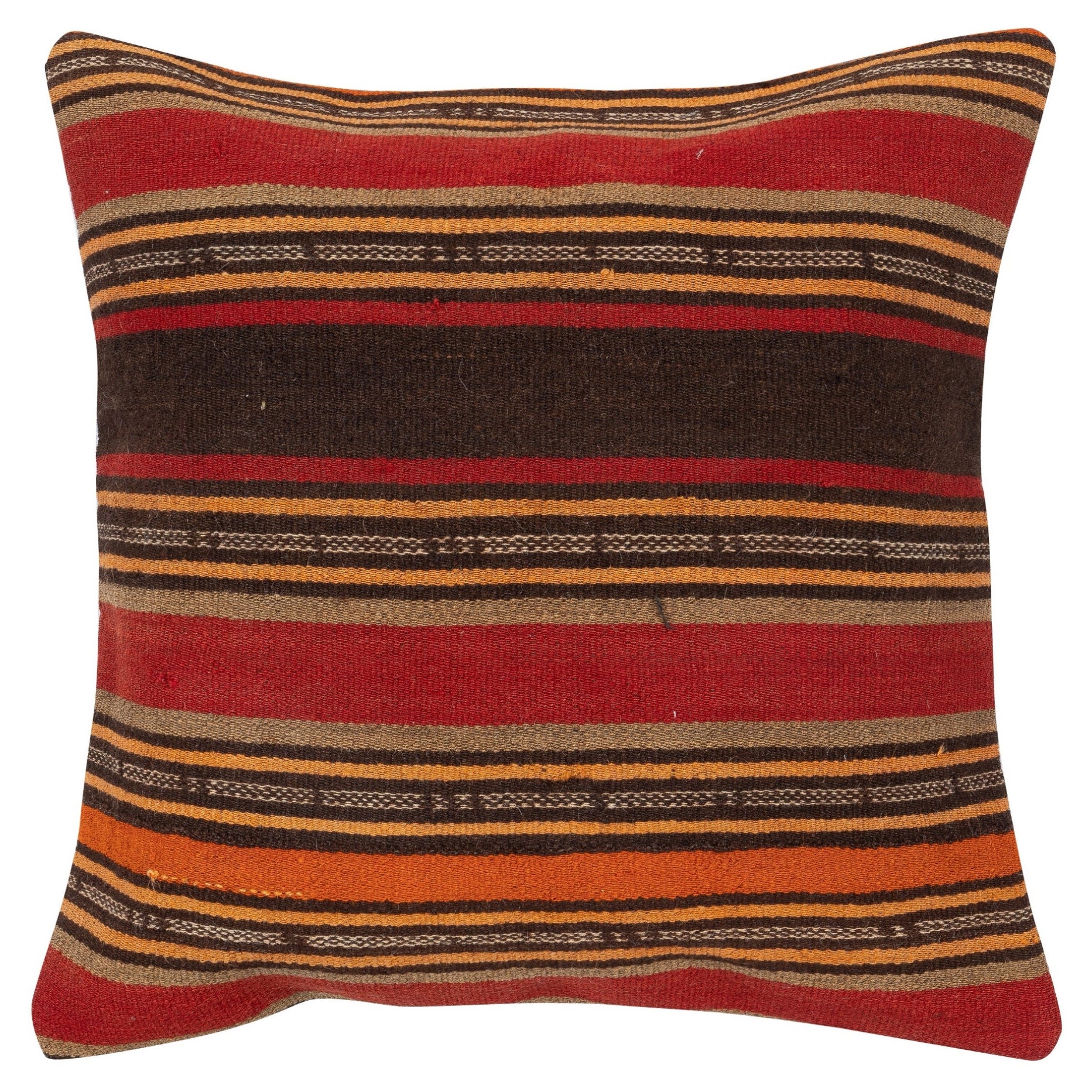 20 "x20" Housse de coussin Kilim faite à la main. Coussin d
appoint By Vintage. Oreiller rustique