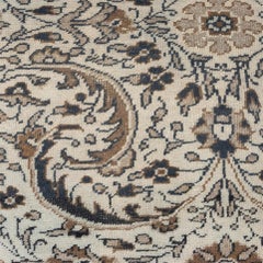 20"x20" Handmade Turkish Rug Cushion. Vintage Toss Pillow Cover. Accent Pillow