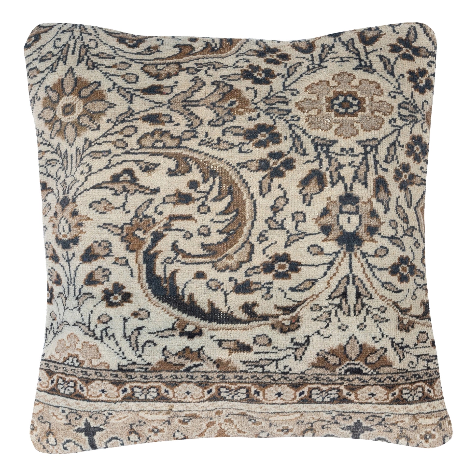 20 "x20" Tapis turc fait main Coussin. Housse de coussin vintage. Coussin d
appoint