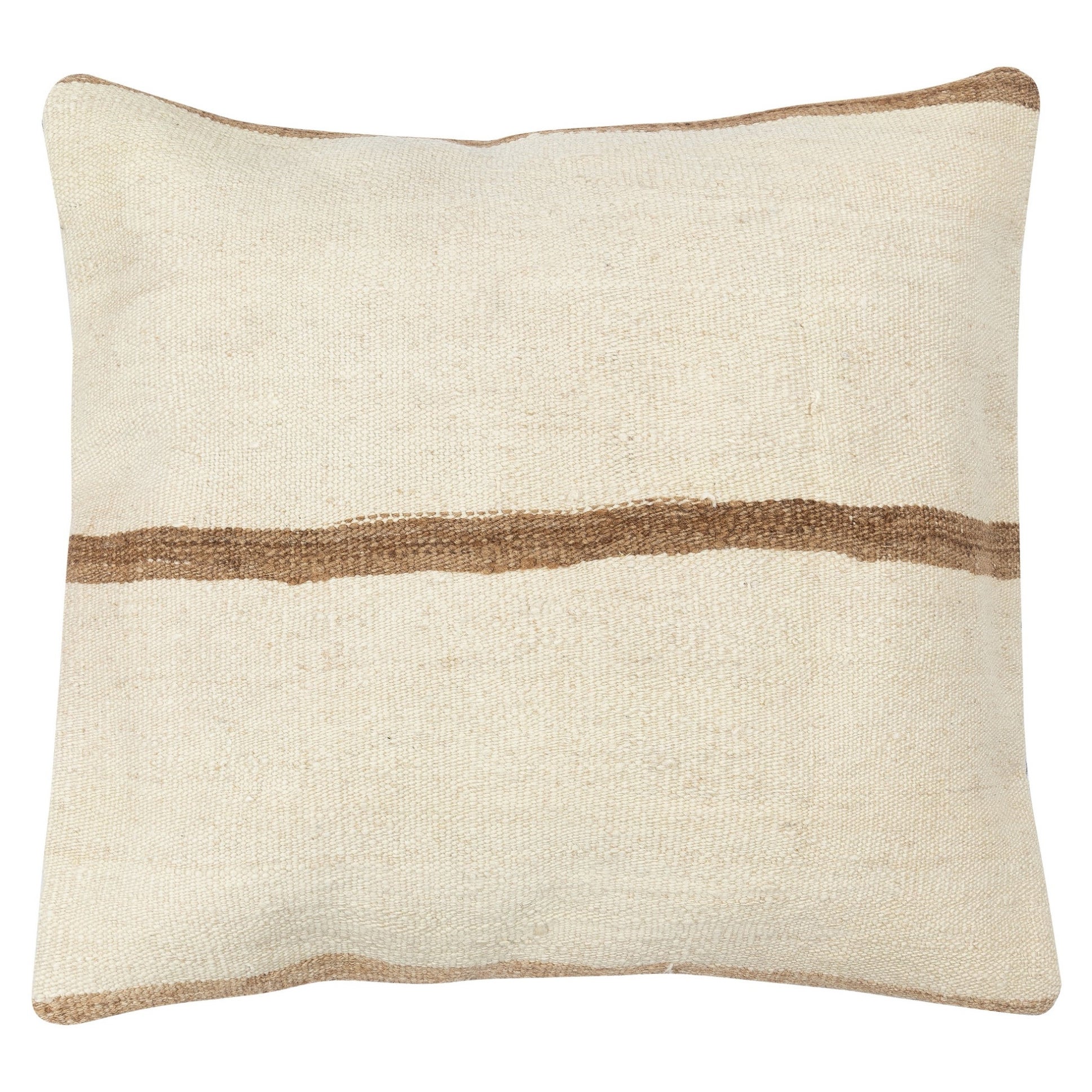 20 "x20" Handgewebter Kelim-Kissenbezug. Akzent-Kissen. Hanf Throw Kissen Abdeckung im Angebot