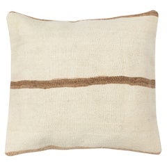 20 "x20" Handgewebter Kelim-Kissenbezug. Akzent-Kissen. Hanf Throw Kissen Abdeckung