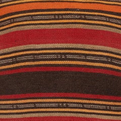 20"x20" HandWoven Kilim Cushion Cover. Accent Pillow. Vintage Throw Pillow Cover