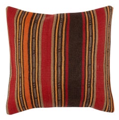 20"x20" SET OF 2 - Hand-Woven Kilim Cushion Covers. A pair of Lace Pillow Covers