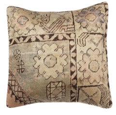 20"x20" SET OF 2 - Handknotted Rug Cushion Covers. A pair of Lace Pillow Covers