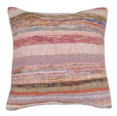 20"x20" SET OF 2 - Handwoven Kilim Cushion Covers. Vintage Cotton Throw Pillows