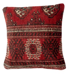 20"x20" SET OF 2 - Traditional Wool Cushion Covers. Vintage Throw Pillows