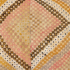 20"x20" Vintage Jijim Kilim Pillow Cover. Accent Pillow Cover. Throw Pillow