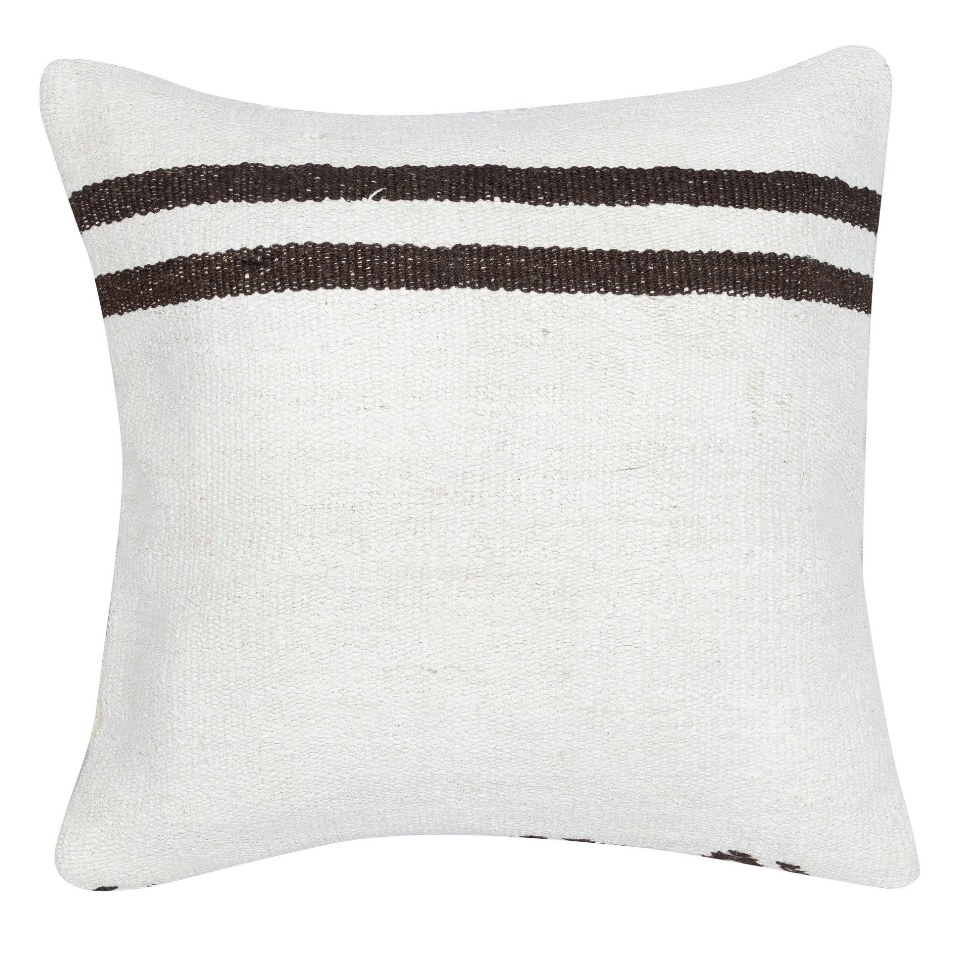 Housse de coussin Vintage Kilim 20 "x20". Taie d
oreiller tissée à la main. Coussin d
appoint