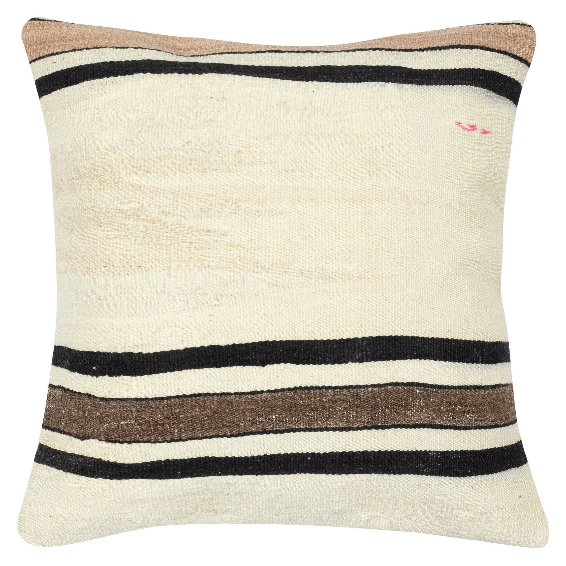 Copricuscino Kilim vintage 20 "x20". Cuscino d
accento in Hempe. Copricuscino