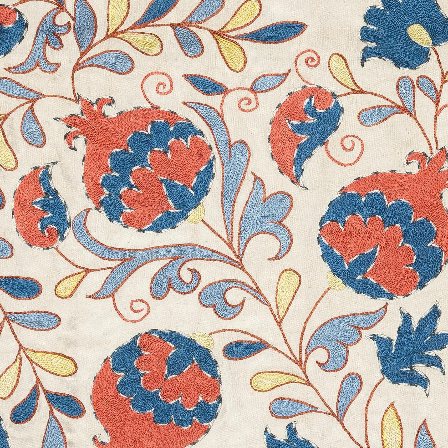 New Hand-Embroidered 100% Silk Cushion Cover – Authentic Uzbek Textile Art

Elevate your home décor with this exquisite hand-embroidered Suzani cushion cover, crafted from 100% pure silk by skilled artisans in Uzbekistan. Featuring traditional
