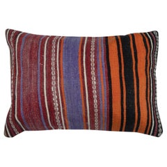 20"x28" Traditional Kilim Cushion Cover. Handwoven Turkish Accent Pillow
