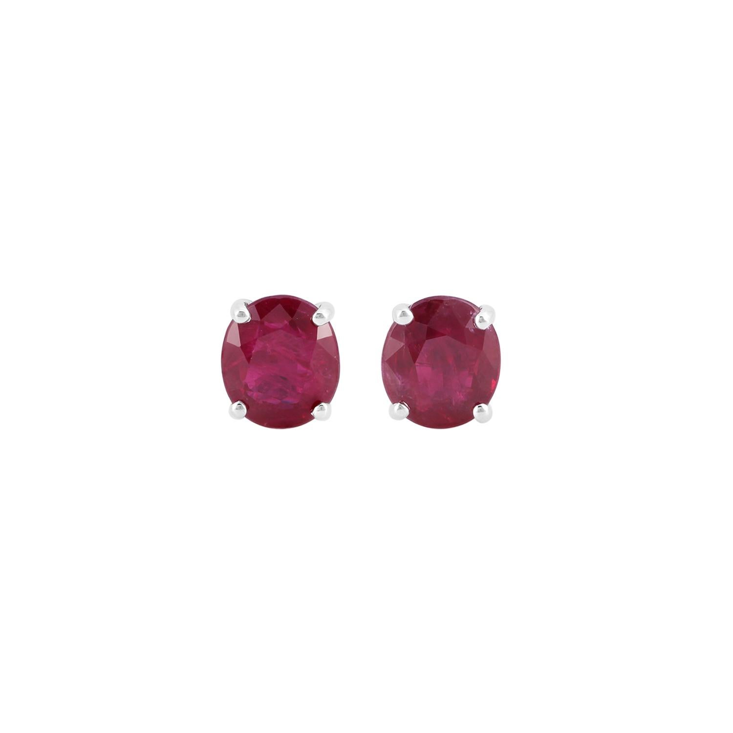 Magnificent Mozambique Ruby Stud Earrings
Mozambique Ruby approx. 2.1 CTS
18k White gold mounting 1.63 Gms

Custom Services
Request Customization