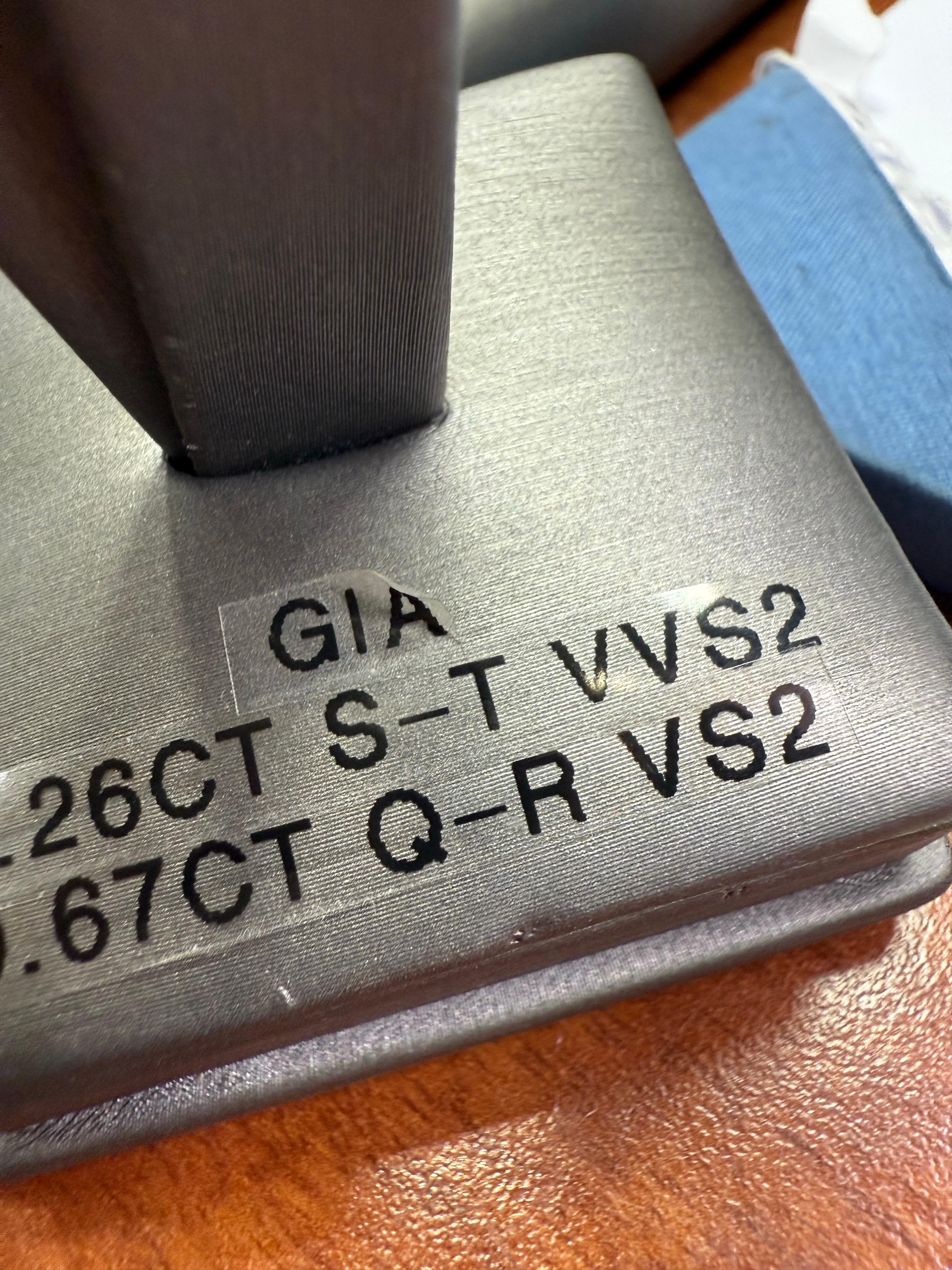 da uomo o donna Orecchini con diamanti GIA da 21 carati Orecchini in oro bianco 18 carati RARO TROVAMENTO in vendita