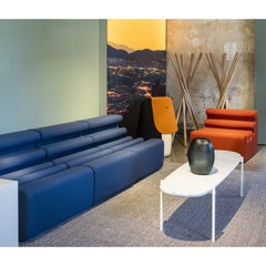 Tappeto Iconico Design Italiano Bouclè Grigio Ocra by Deanna Comellini 200x300cm