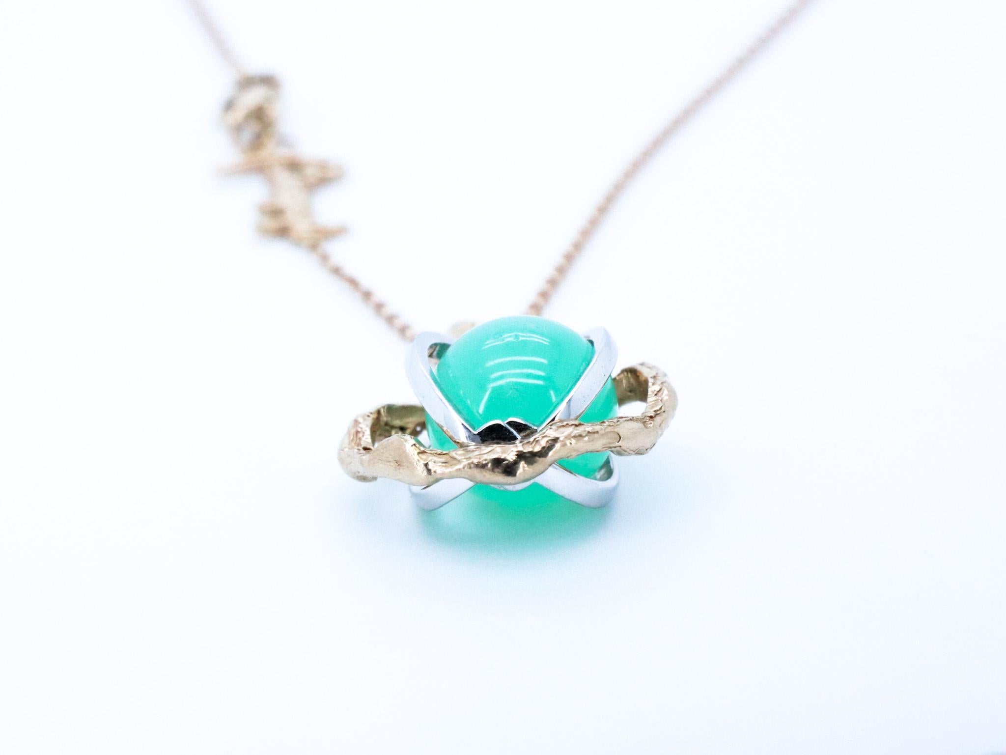 3d love rotating pendant set