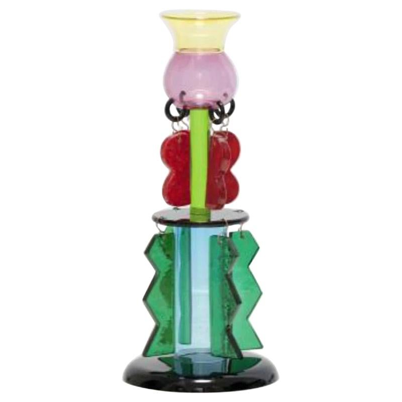 21 Clesitera Glass Vase by Ettore Sottsass from Memphis Milano