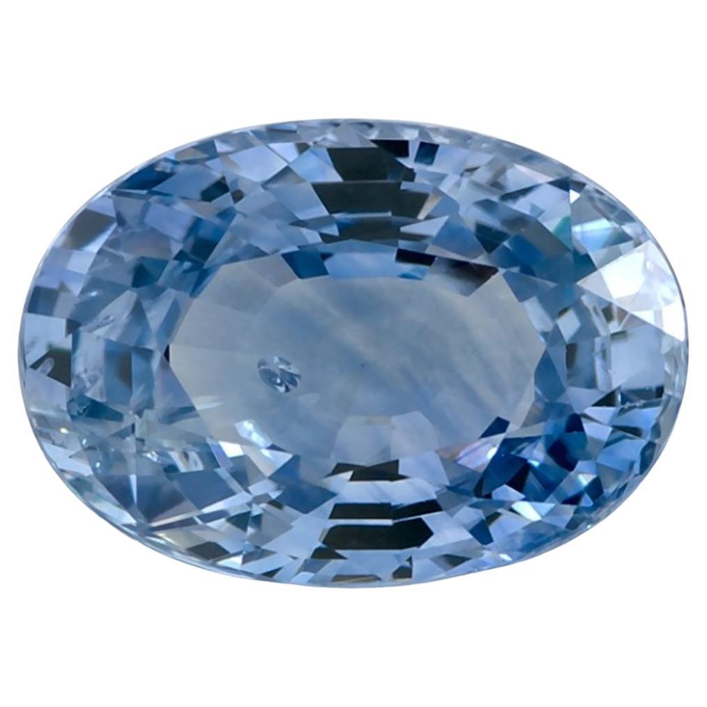2.1 Ct Blue Sapphire Oval Loose Gemstone