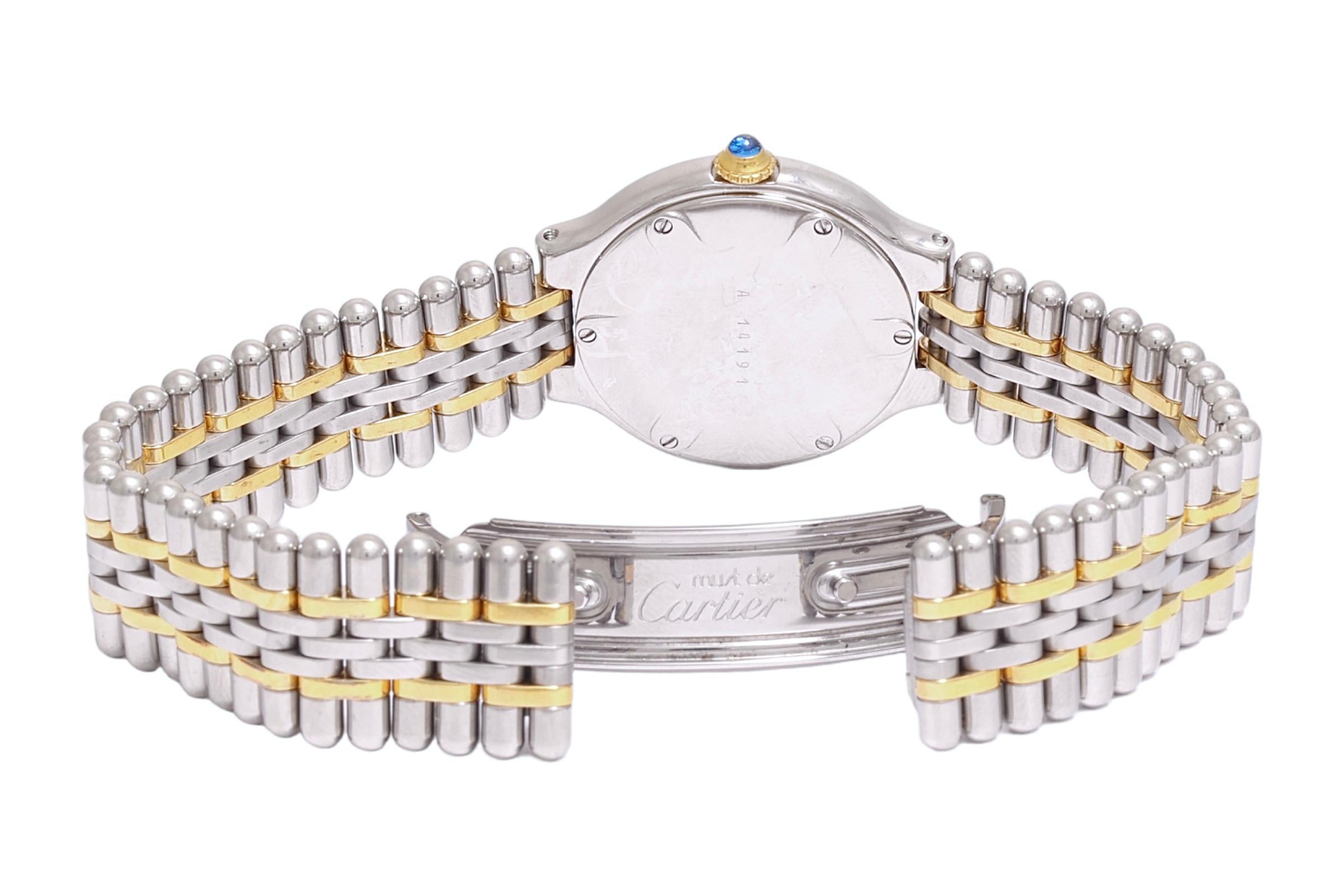 Montre-bracelet 21 Must de Cartier à quartz 28 mm en vente 4