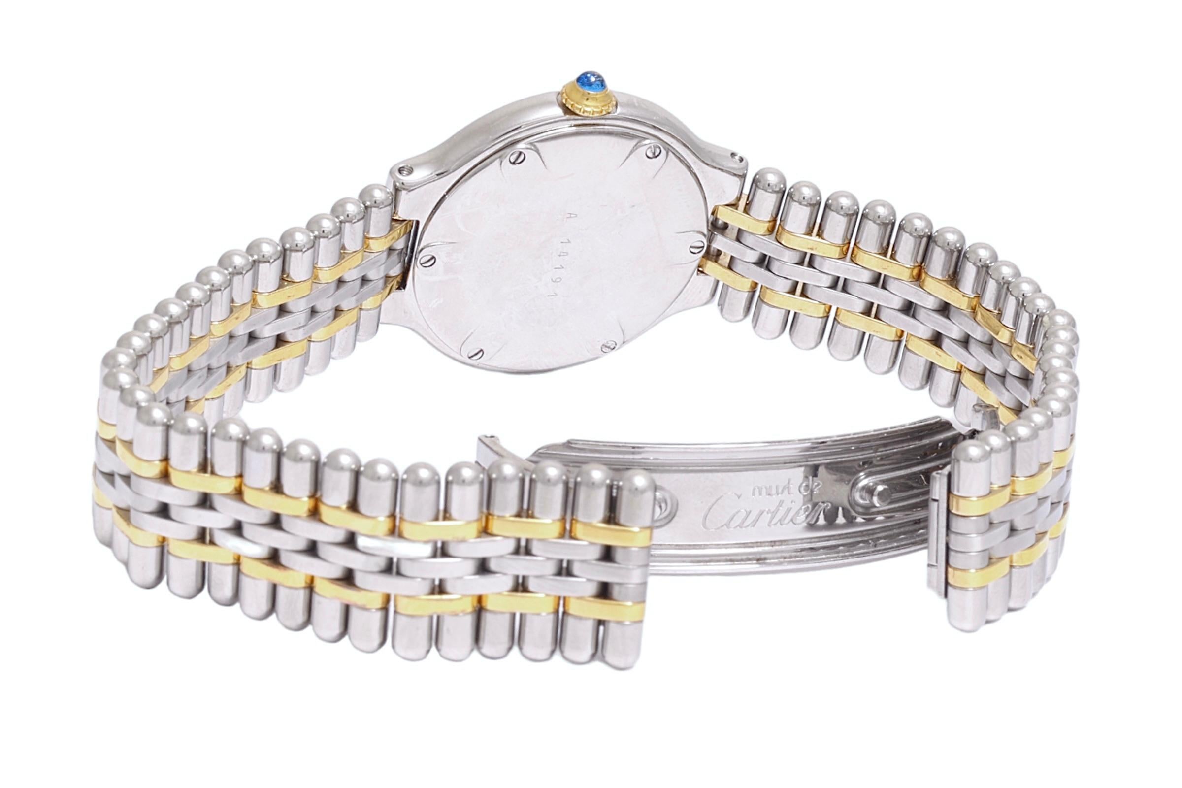 Montre-bracelet 21 Must de Cartier à quartz 28 mm en vente 5