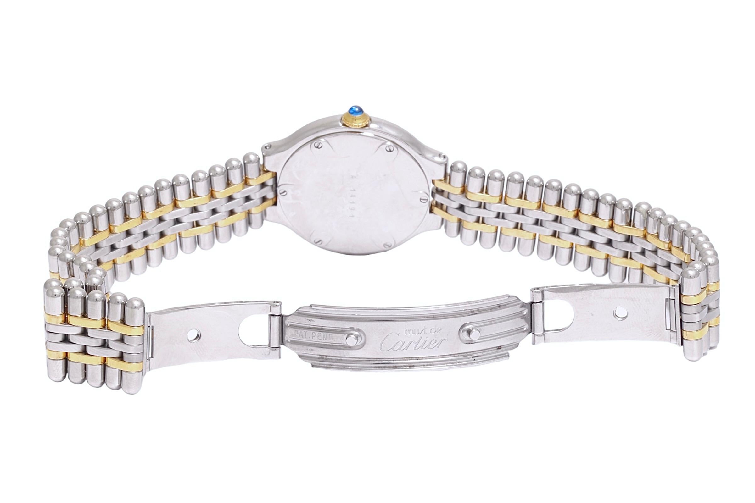 Montre-bracelet 21 Must de Cartier à quartz 28 mm en vente 6