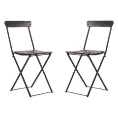 21 Outdoor Iron Folding Bistro Chair
