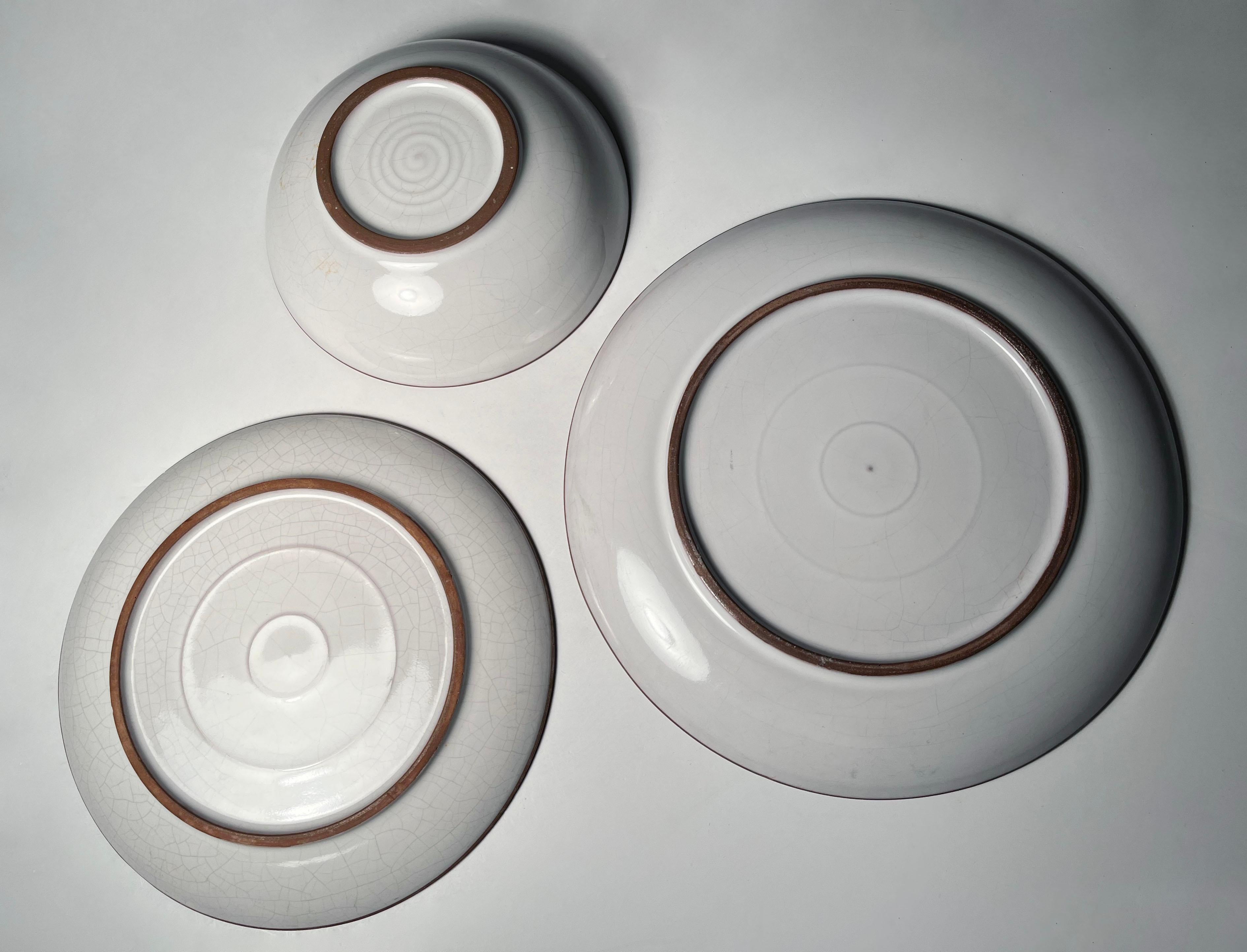 21 Piece Collection of German Bauhaus Pottery by KMK / manner of Otto Lindig For Sale 2
