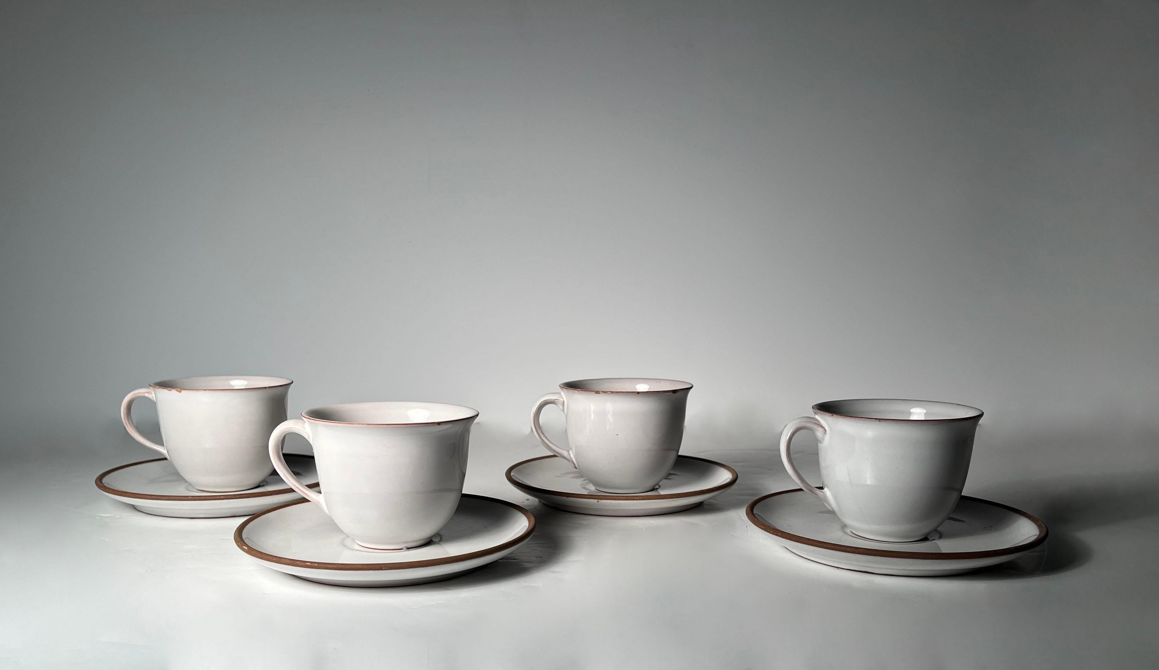 21 Piece Collection of German Bauhaus Pottery by KMK / manner of Otto Lindig For Sale 3