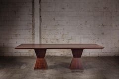 21 Rectangular Dining Table in Solid Walnut by No Age Studio