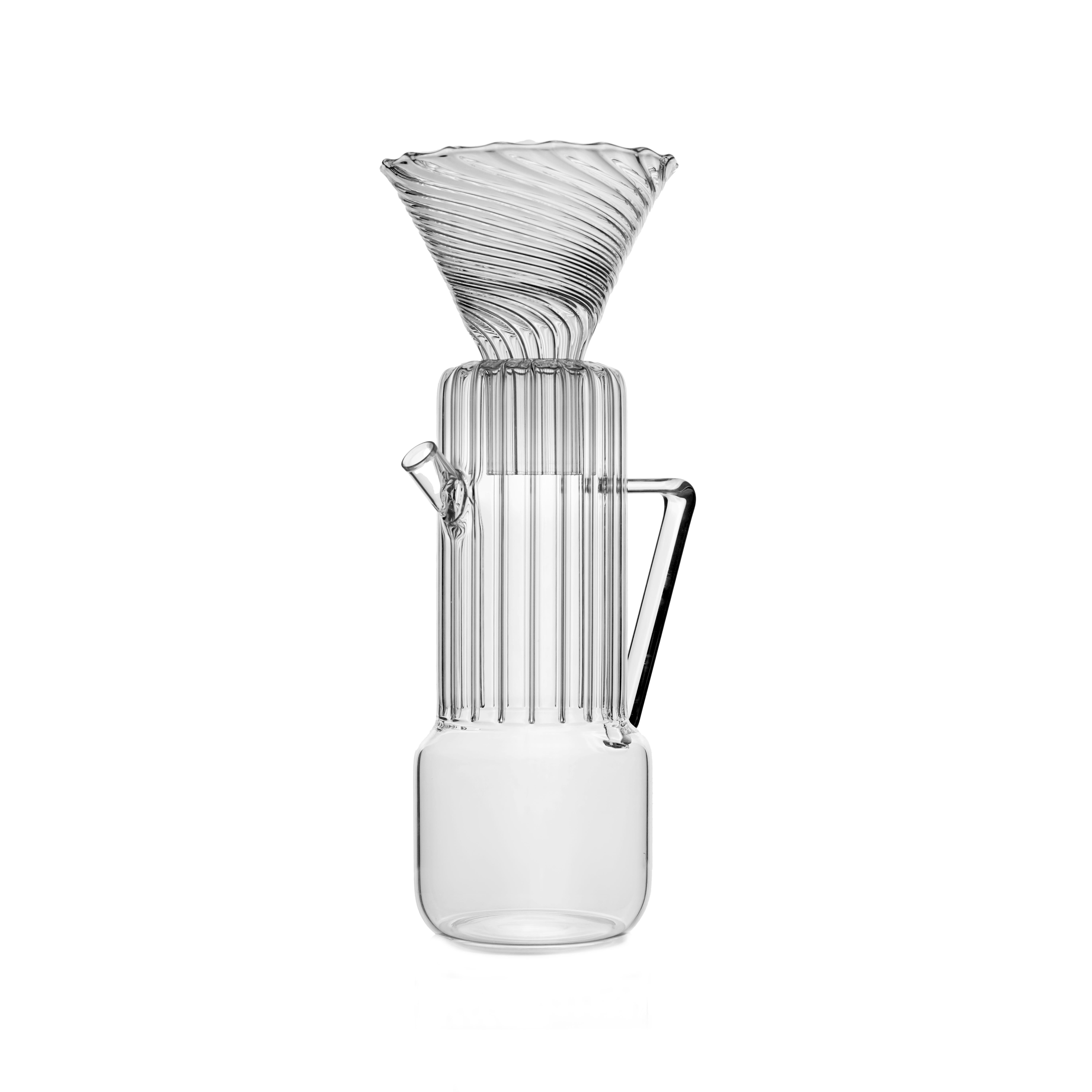 Cafetière en verre Handmade , Milady, Italy, Kanz Neuf - En vente à Venezia, Veneto