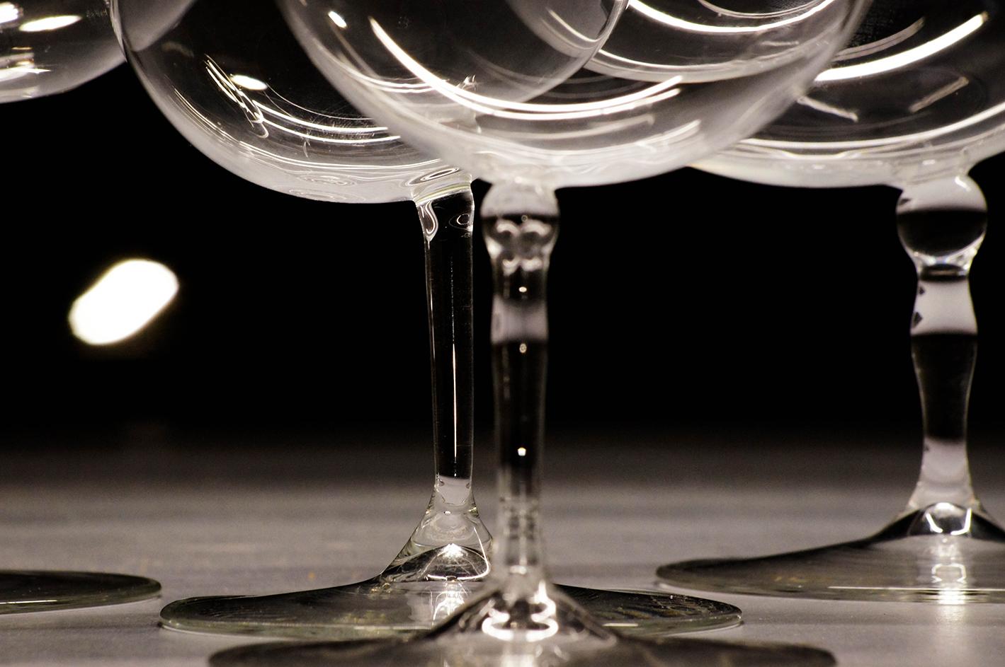 Geschirr, 30er Set Gläser, geblasenes Glas, Bubble Set, Kanz im Angebot 10