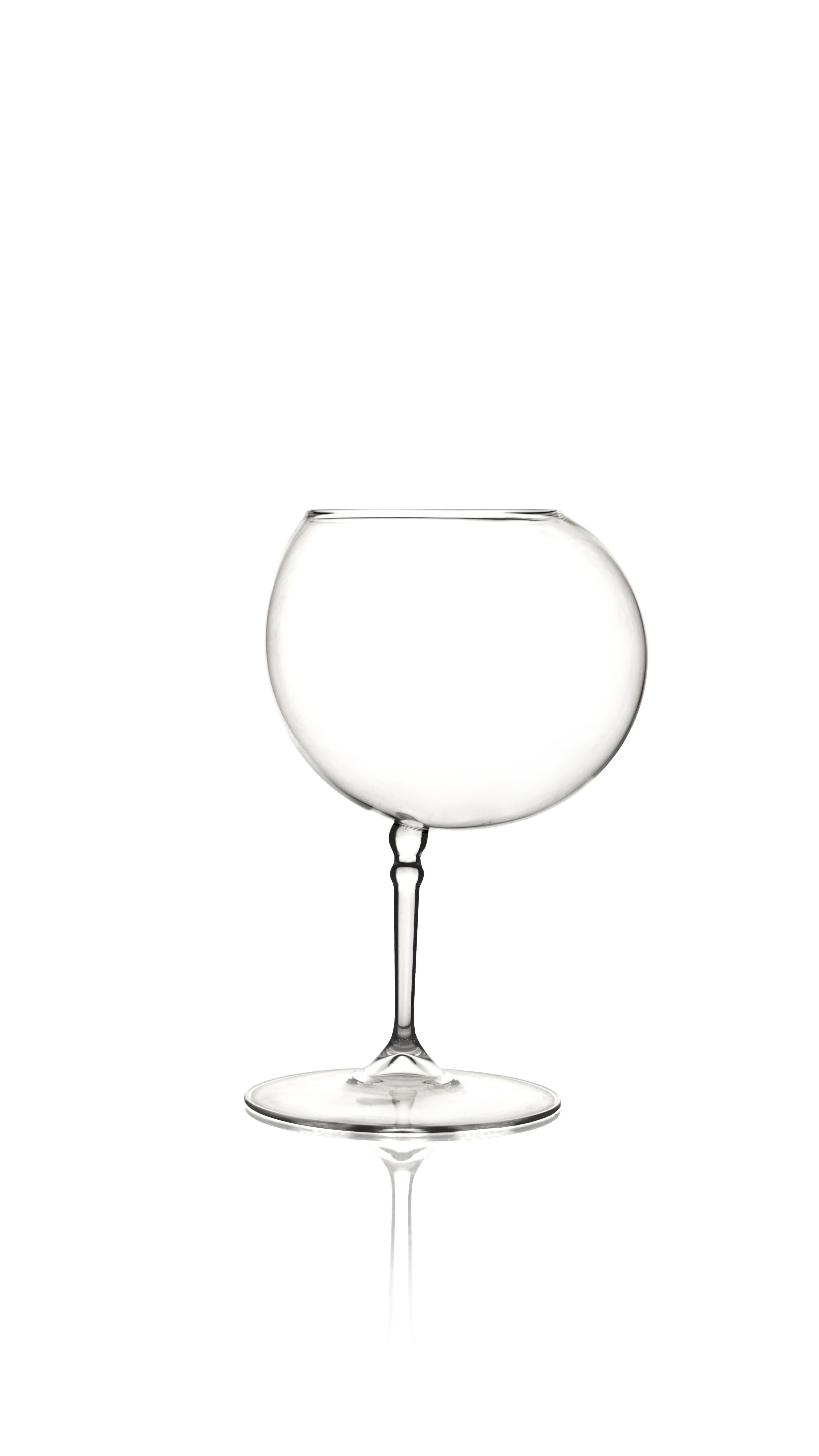 Geschirr, 30er Set Gläser, geblasenes Glas, Bubble Set, Kanz (Italian) im Angebot