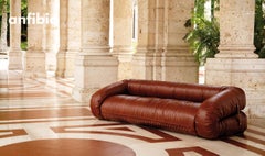 21st Century Anfibio Transformable Sofà by Alessandro Becchi Vintage Leather