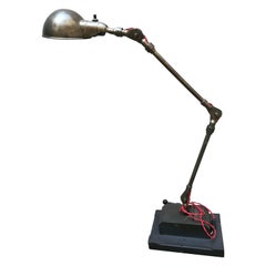 21st Century Upcycling France Table Lamp Made by Old Car's Mechanism