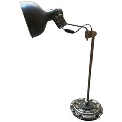 21st Century Upcycling Metal Directable Lamp Made by Old Car's Mechanism