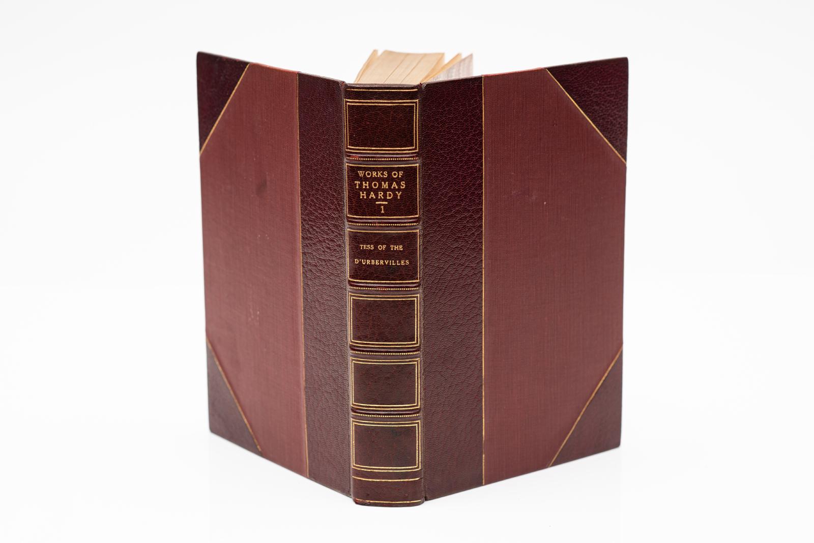 21 Bände. Thomas Hardy. Die Schriften (Leder)
