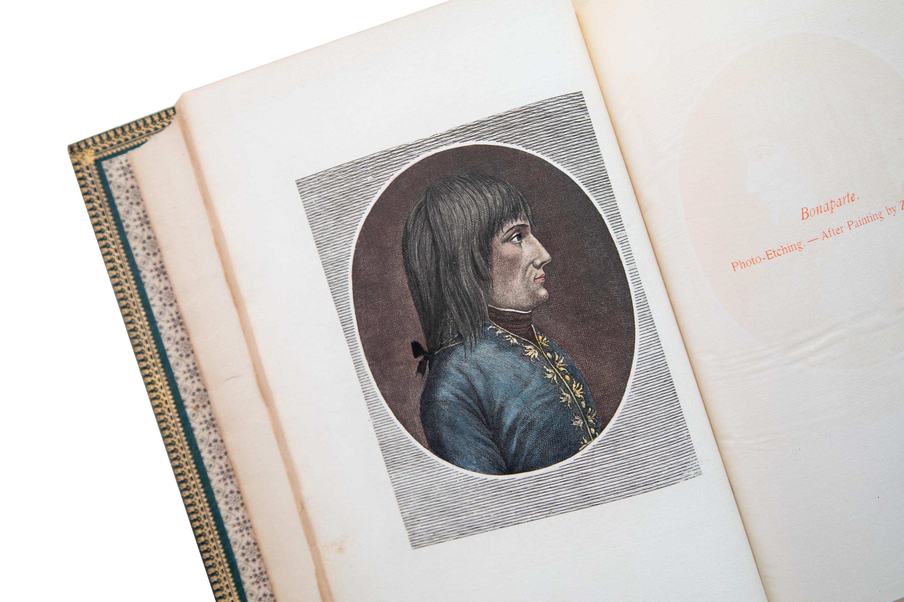 21 Volumes. William Hazlitt, The Life of Napoleon Bonaparte. In Good Condition In New York, NY