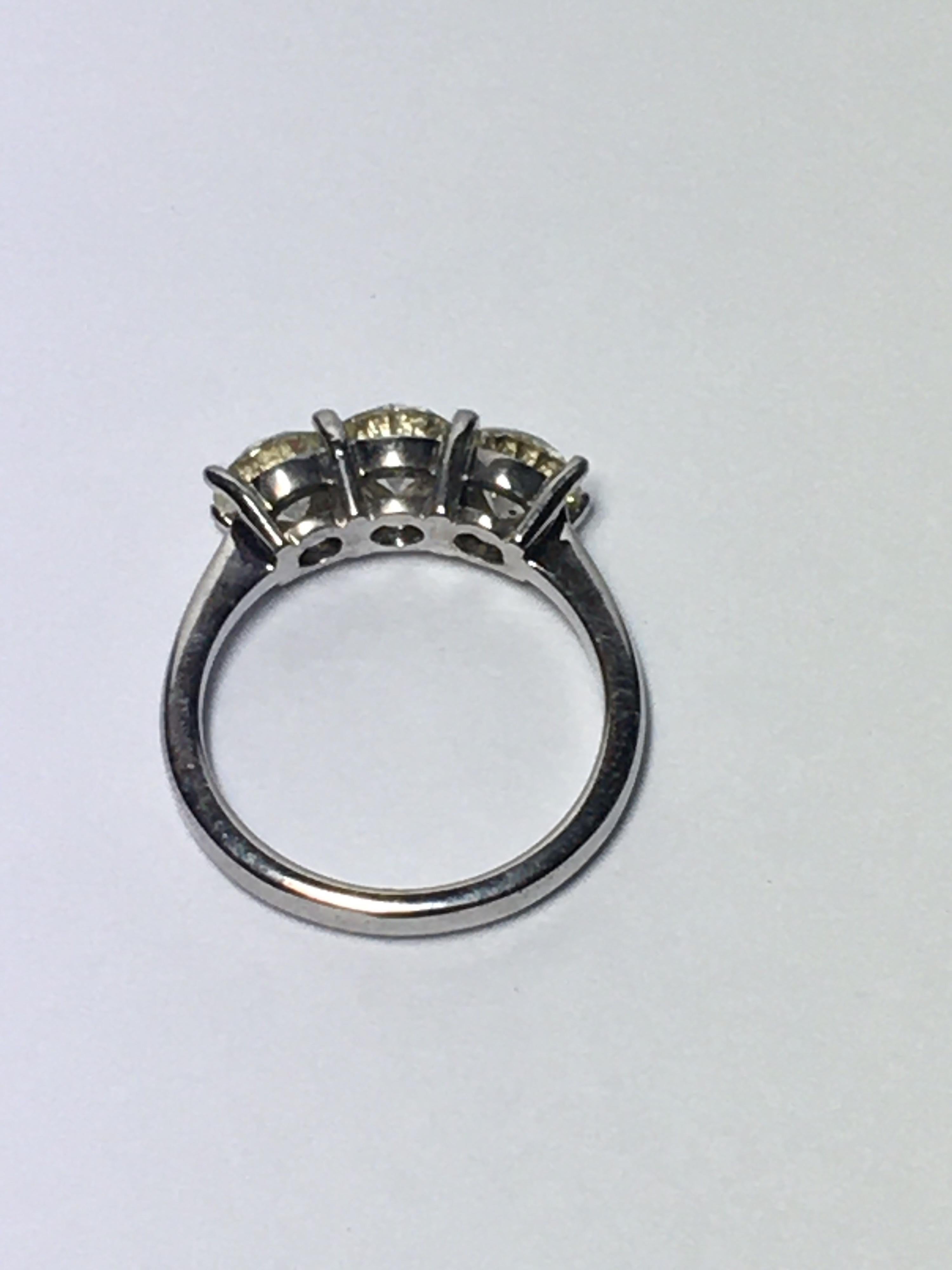 2.10 carat diamond ring