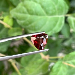 2.10 Carat Loose Dazzling Red Spinel Stone Trillion Cut Natural Burmese Gemstone