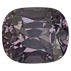 2,10 quilates de espinela gris profunda suelta natural talla cojín piedra preciosa birmana