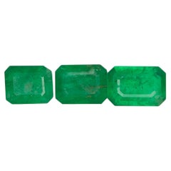 2.10 Carat Natural Loose Emerald Lot Gemstone For Jewellery Making