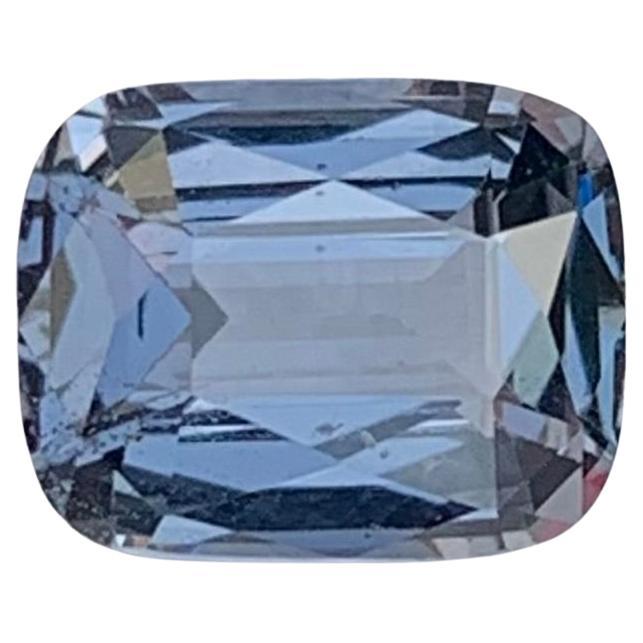 2.10 Carat Natural Loose Grey Spinel Cushion Shape Gemstone For Sale