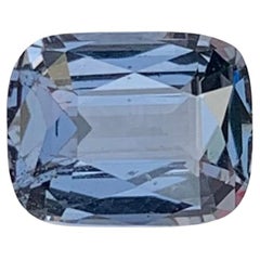 2.10 Carat Natural Loose Grey Spinel Cushion Shape Gemstone