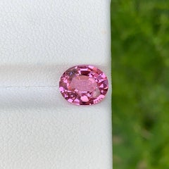 2.10 Carat Natural Loose Hot Pink Spinel Oval Cut Afghan Jewelry Gemstone