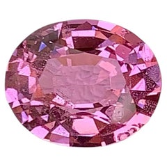 2.10 Carat Natural Loose Hot Pink Spinel Oval Cut Afghan Jewelry Gemstone