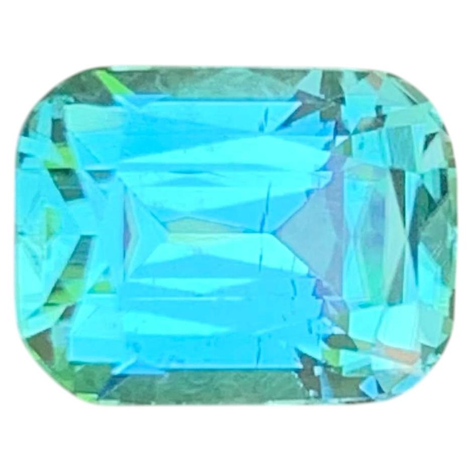 2.10 quilates de turmalina verde menta natural suelta talla cojín gema afgana