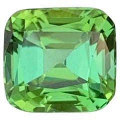 2.10 carati di tormalina verde menta naturale sfusa, pietra tagliata a cuscino Gemma afgana