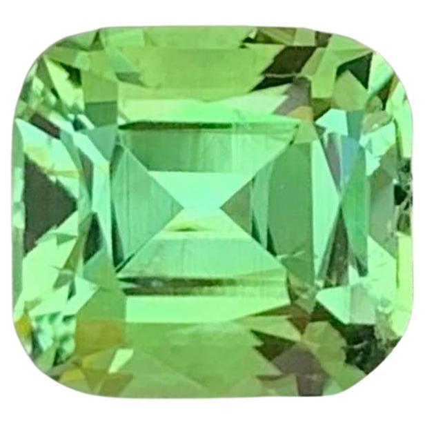 2.10 carati di tormalina verde menta naturale sfusa, pietra tagliata a cuscino Gemma afgana