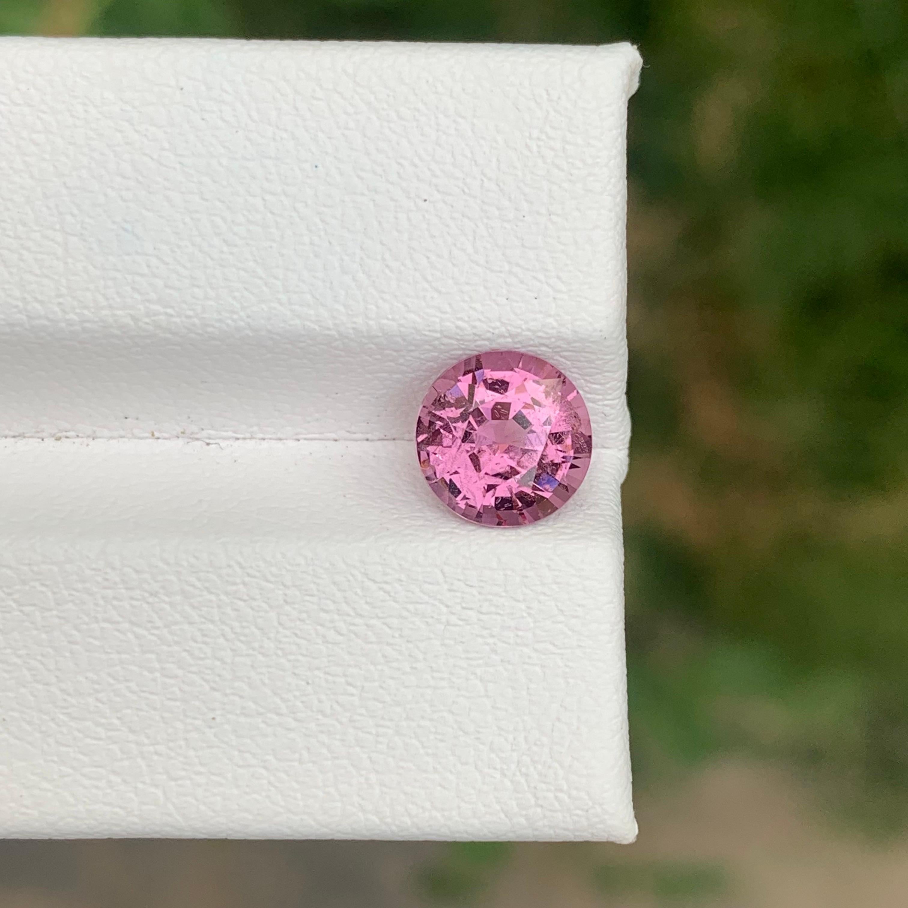 Faceted Pink Spinel

Weight: 2.10 Carat
Dimension: 7.6 x 7.6 x 5.1 Mm
Colour: Pink
Origin: Tanzania
Shape: Round
Treatment: Non
Certificate: On Customer Demand 

Pink spinel is a captivating and vibrant gemstone known for its brilliant luster and