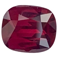 2.10 Carat Natural Loose Red Spinel Cushion Shape Gemstone
